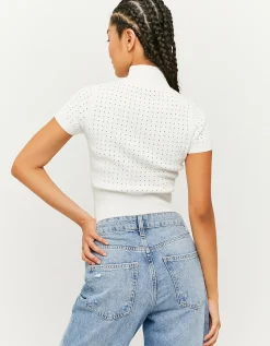 Top Bianco con Dolce Vita^Tally Weijl Discount