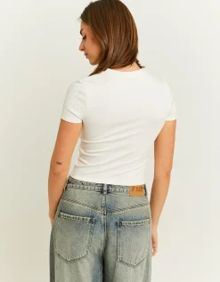 Top Bianco con Strass^Tally Weijl Online