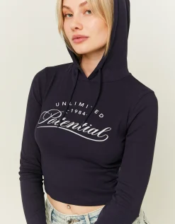 Top con Stampa e Cappuccio^Tally Weijl Store