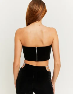 Top Bustino in Velluto con Strass^Tally Weijl Store