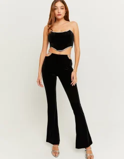 Top Bustino in Velluto con Strass^Tally Weijl Store