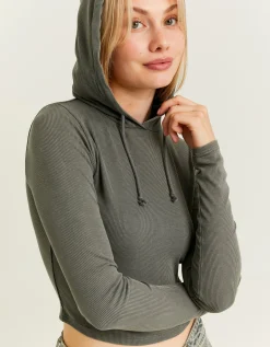Top con Cappuccio Grigio^Tally Weijl Clearance