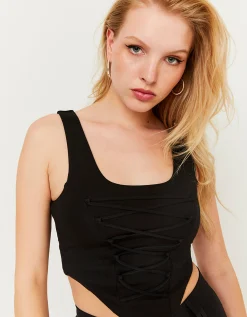 Top Corsetto Con Lacci^Tally Weijl Best Sale