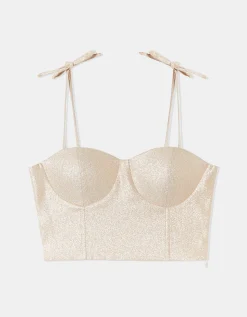 Top Corsetto Oro in Lurex^Tally Weijl Store