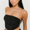 Top Fascia in Tulle con Strass^Tally Weijl Online