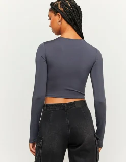 Top Grigio Con Catena^Tally Weijl Shop