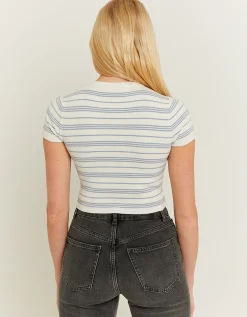 Top in Maglia Leggera A Righe^Tally Weijl Cheap