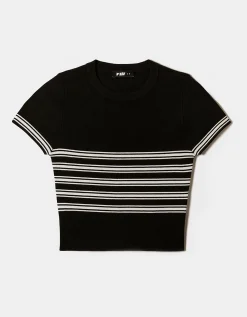 Top in Maglia Leggera A Righe^Tally Weijl Cheap