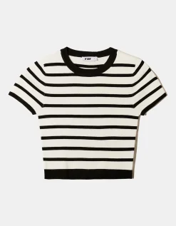 Top in Maglia Leggera A Righe^Tally Weijl Cheap