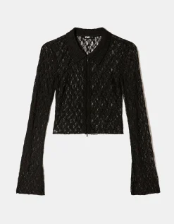 Top in Pizzo con Zip^Tally Weijl Flash Sale