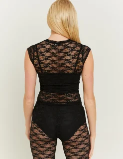 Top Morbido in Pizzo con Increspature Laterali^Tally Weijl Sale