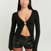 Top con Dettaglio Cerchio in Strass^Tally Weijl Online