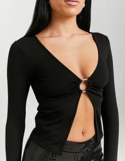 Top con Dettaglio Cerchio in Strass^Tally Weijl Online