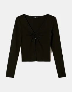Top con Dettaglio Cerchio in Strass^Tally Weijl Online