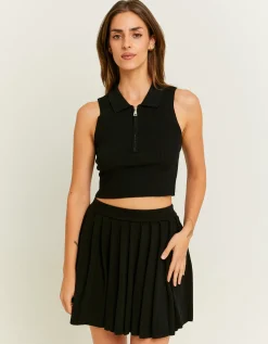 Top Polo in Maglia con Zip^Tally Weijl Flash Sale