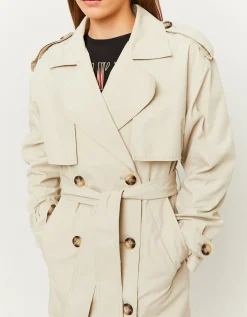 Trench lungo beige^Tally Weijl Sale