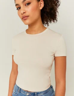 T-shirt Basica a Costine^Tally Weijl Clearance