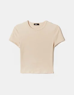 T-shirt Basica a Costine^Tally Weijl Clearance