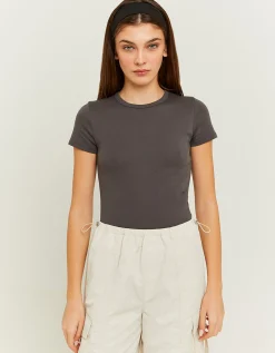T-shirt Basica a Costine^Tally Weijl Sale