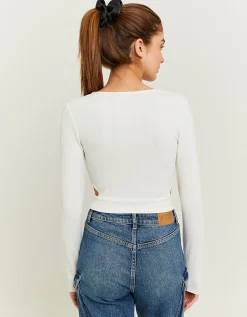T-shirt Basica con Cut Out Laterali^Tally Weijl Outlet