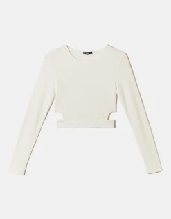 T-shirt Basica con Cut Out Laterali^Tally Weijl Outlet