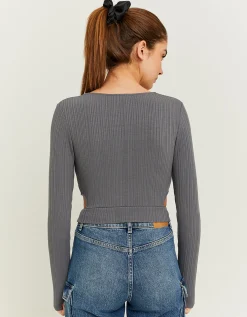 T-shirt Basica con Cut Out Laterali^Tally Weijl Cheap