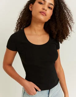 T-shirt Basica Nera Regular^Tally Weijl Discount