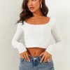 T-Shirt Basico Corto Bianco^Tally Weijl Cheap