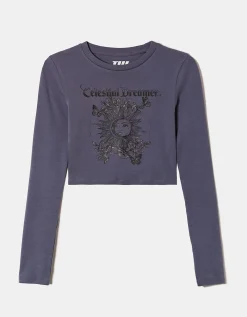 T-shirt Corta Fantasia^Tally Weijl Cheap