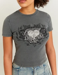 T-shirt Fantasia Effetto Acid Wash^Tally Weijl Hot