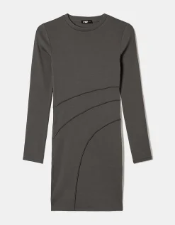 Vestito Corto Aderente Grigio^Tally Weijl Best