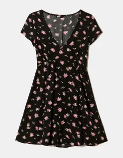 Vestito Corto A-Line a Fiori^Tally Weijl Cheap
