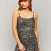Vestito Corto Grigio con Paillettes^Tally Weijl Shop
