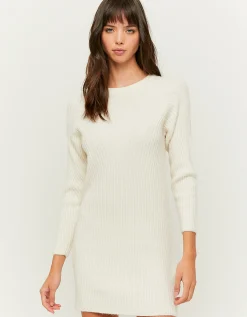 Vestito Corto In Maglia Bianco^Tally Weijl Online