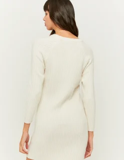 Vestito Corto In Maglia Bianco^Tally Weijl Online