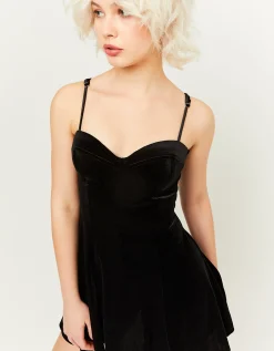 Vestito Corto in Velluto^Tally Weijl Cheap