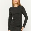 Vestito in Denim con Maniche a Palloncino^Tally Weijl Flash Sale