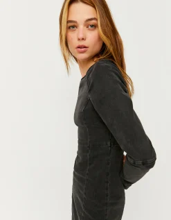 Vestito in Denim con Maniche a Palloncino^Tally Weijl Flash Sale