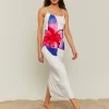 Vestito Lungo Bianco con Stampa Floreale^Tally Weijl Flash Sale