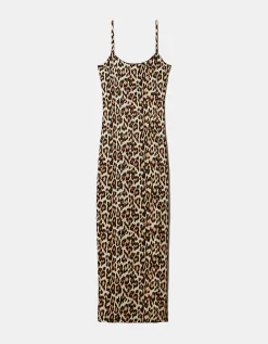 Vestito Lungo con Stampa Leopardata^Tally Weijl Shop