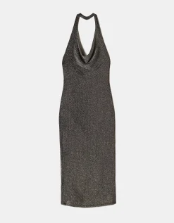 Vestito Lungo in Lurex con Spacco^Tally Weijl Cheap