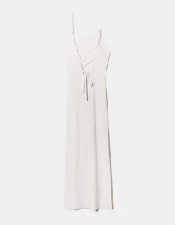 Vestito Lungo in Maglia Bianco^Tally Weijl Sale