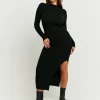 Vestito Maxi In Maglia con Spacco^Tally Weijl Discount