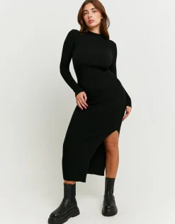 Vestito Maxi In Maglia con Spacco^Tally Weijl Discount