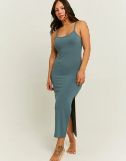 Vestito Midi Basico con Spacco^Tally Weijl Best