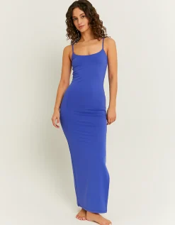 Vestito Midi Basico con Spacco Laterale^Tally Weijl Best Sale