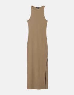 Vestito Midi Basico con Spacco Laterale^Tally Weijl Hot