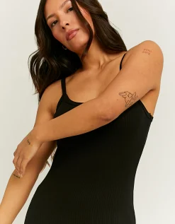 Vestito Midi Basico con Spacco^Tally Weijl Cheap