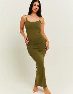 Vestito Midi Basico con Spacco Laterale^Tally Weijl Store