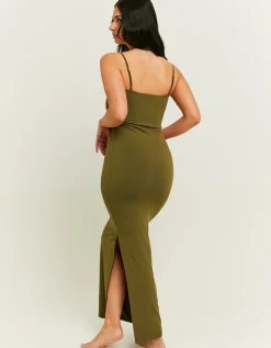 Vestito Midi Basico con Spacco Laterale^Tally Weijl Store